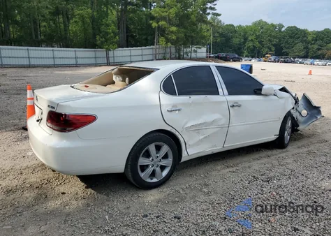 2005 Lexus Es 330 z USA, uszkodzony, nr VIN JTHBA30GX55091212